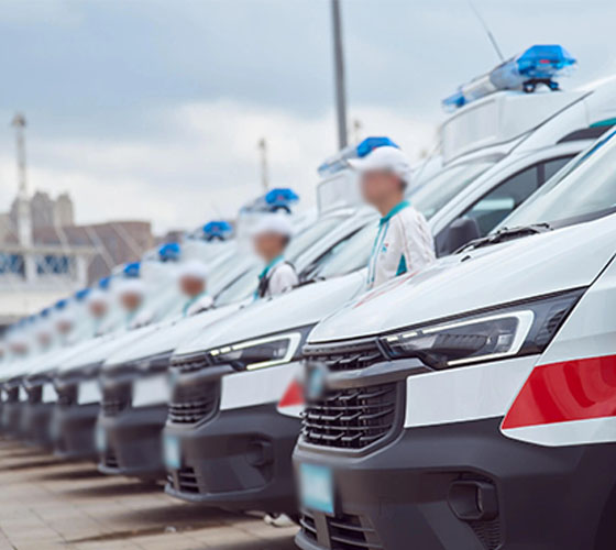 衡东县服务车队展示